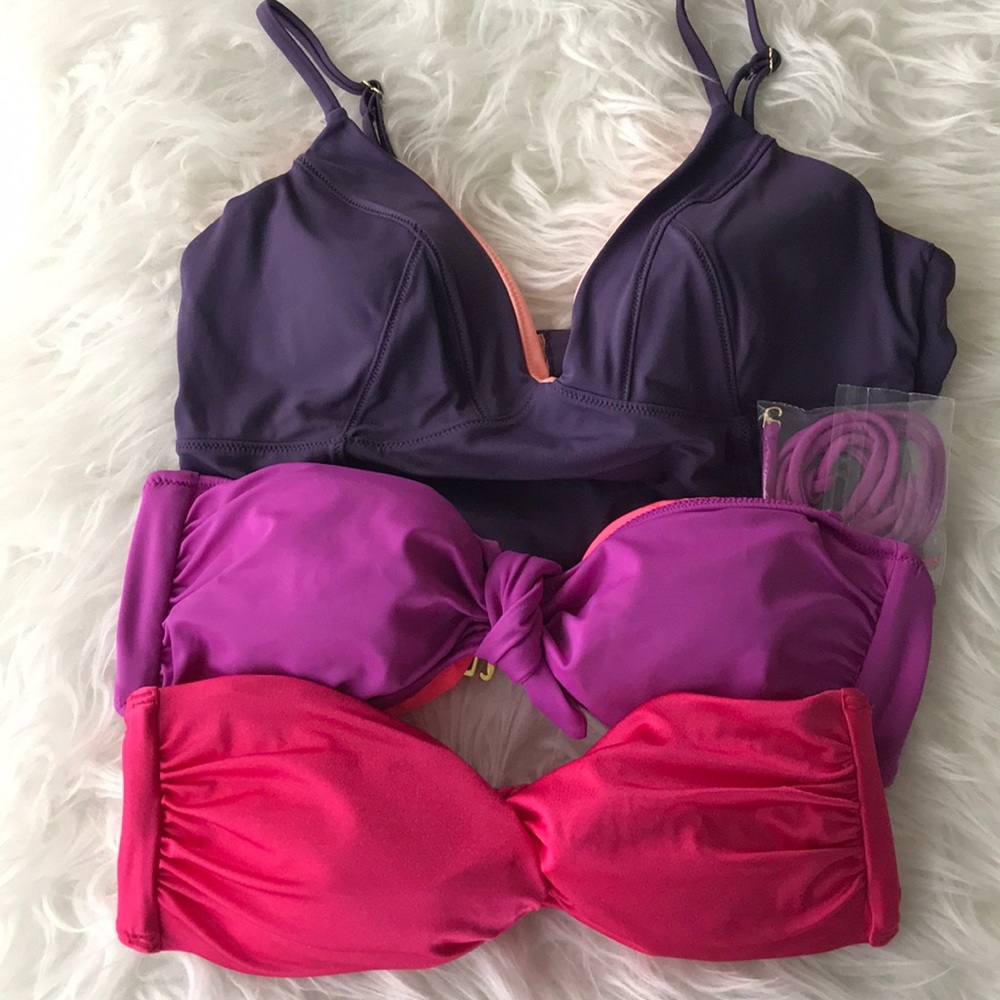 Victoria’s Secret bikini top bundle lot Sz medium